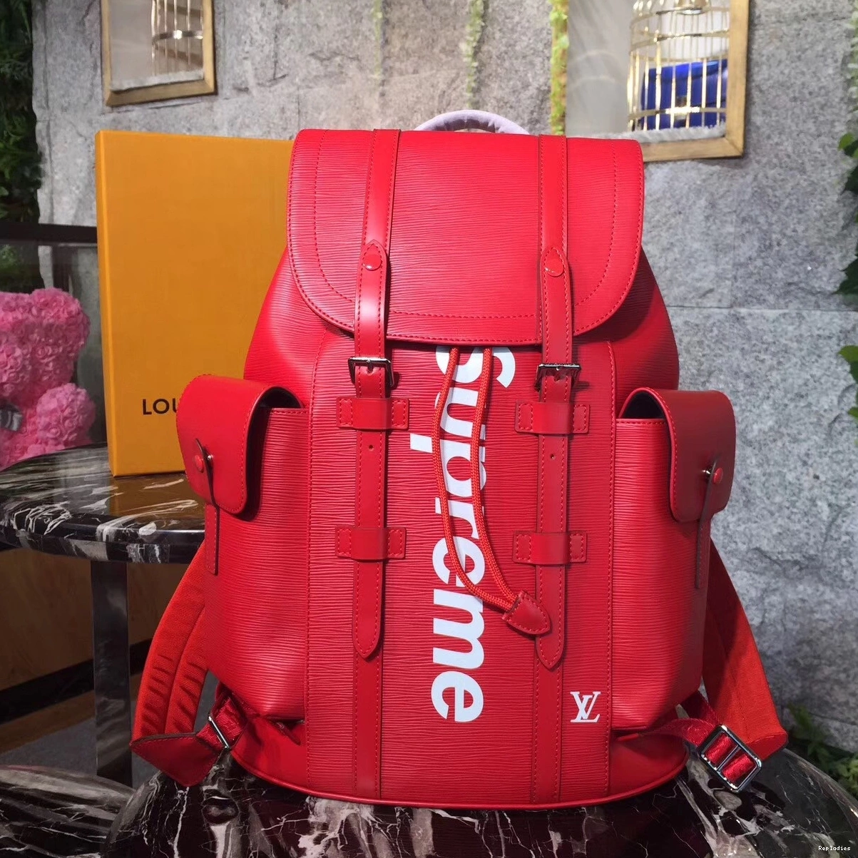 Cheap Vuitton backpack Supreme Louis 0716